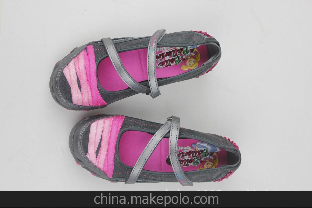 skechers正品斯凯奇浅口旋转舞蹈女童鞋中大童鞋运动鞋魔术贴