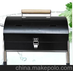 优质外贸新货 便携烧烤炉 变形金钢炉 户外BBQ烤架